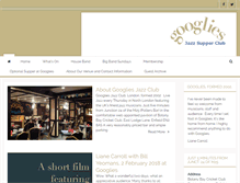 Tablet Screenshot of googliesjazz.co.uk
